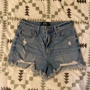 Hollister High Rise Jean Shorts
